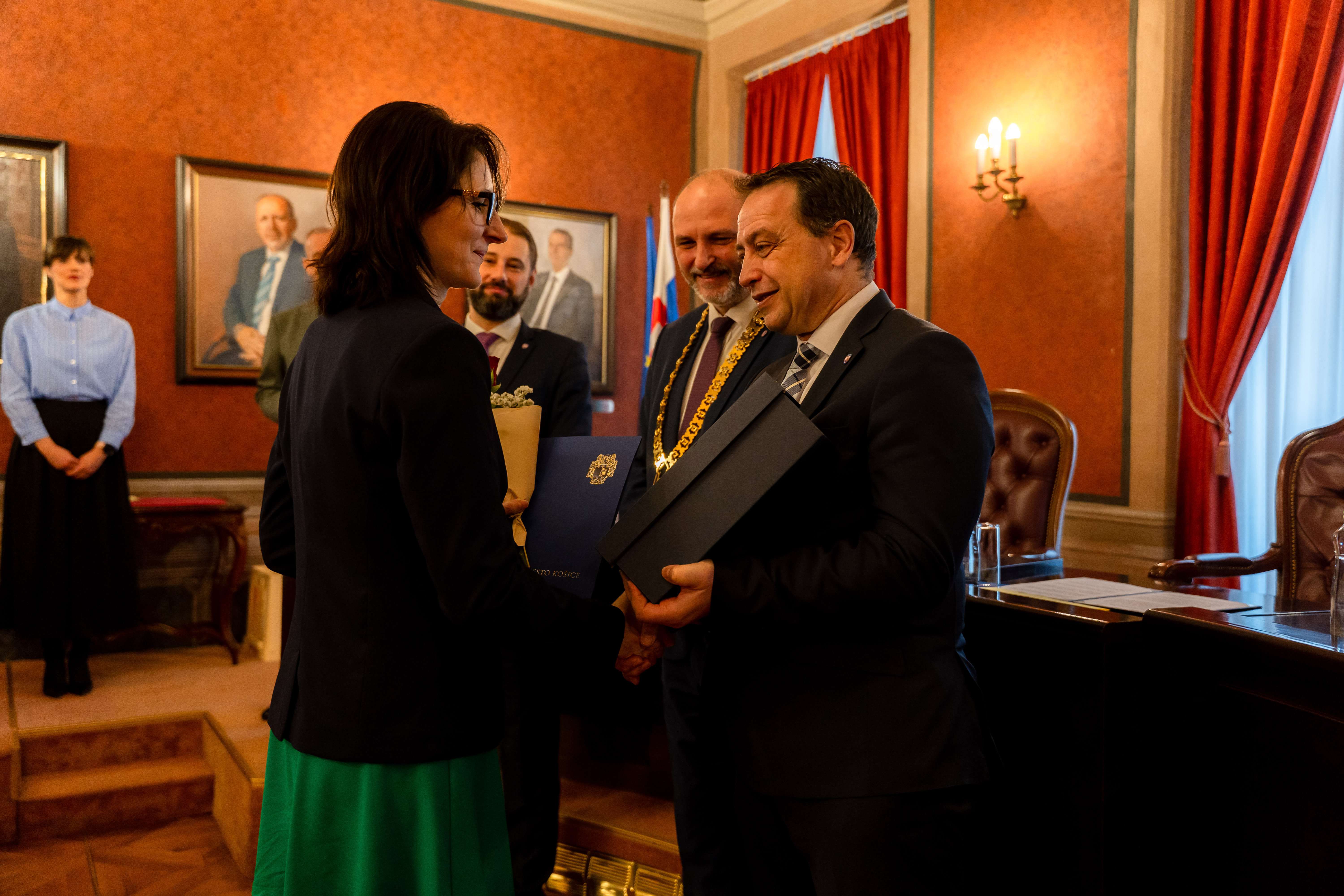 Novorocne prijatie jubilantov Magistratu mesta Kosice-97